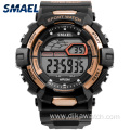 SMAEL Men's Sport Casual Watchs Waterproof LED Display